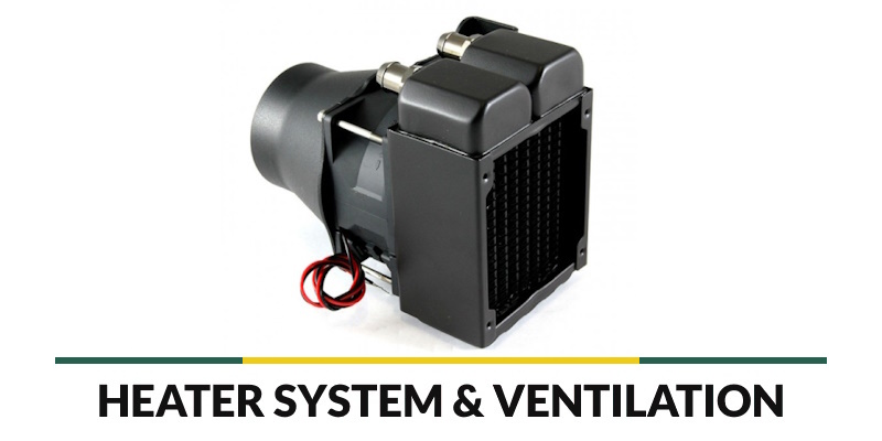 Heater System & Ventilation