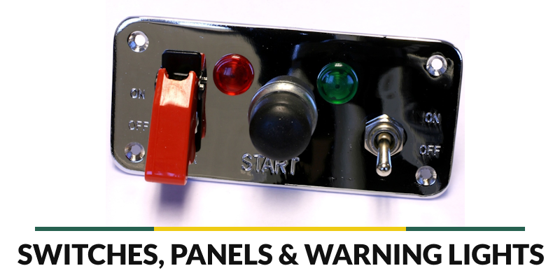 Switches, Panels & Warning Lights