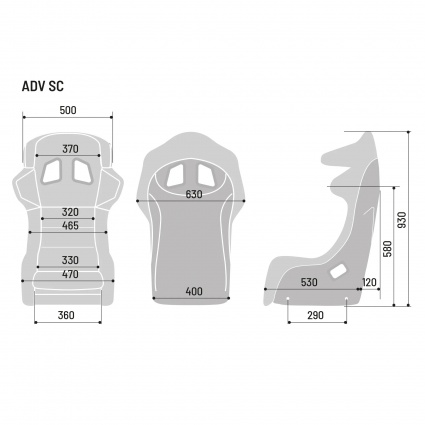 Sparco ADV SC Race Seat