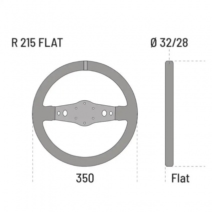 Sparco 215 Steering Wheel