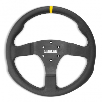 Sparco R350 Black Suede Steering wheel