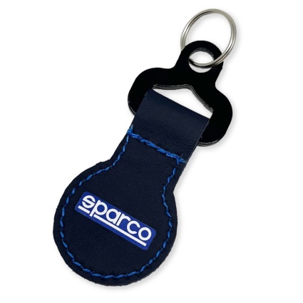 Sparco Gulf Leather Keychain