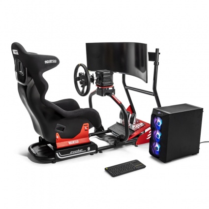 Sparco Evolve GT-R Rig II Complete Sim Racing Simulator