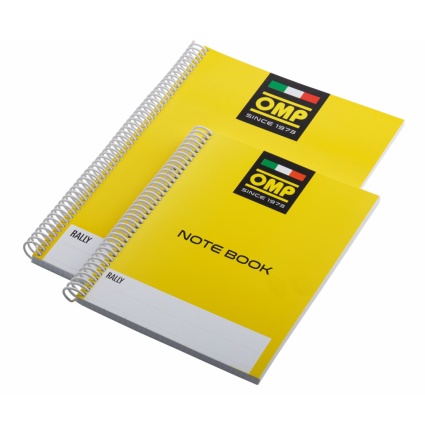 OMP Co-Drivers A4 Pace Note Pad