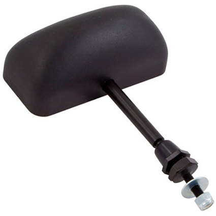 Racetech F1 Adjustable Black Rear View Mirror