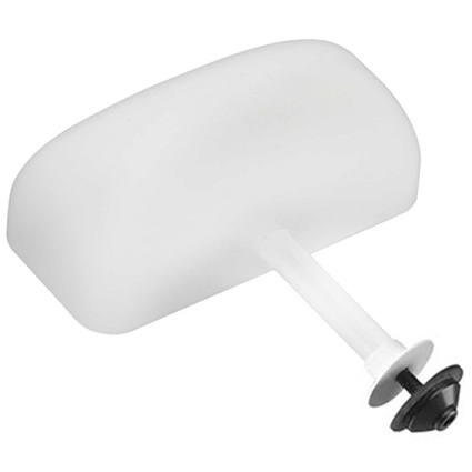 Racetech F1 Fixed White Rear View Mirror