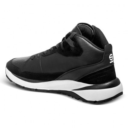 Sparco Fast Mechanics Shoes (FIA & SFI) - Black/White