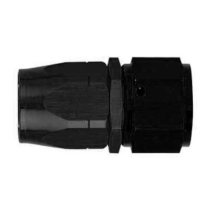 Aeroquip Straight Aluminium Fittings Classic Black