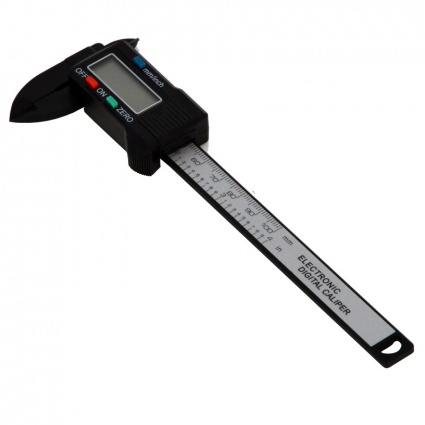 B-G - Carbon Fibre 100mm Digital Caliper/Vernier