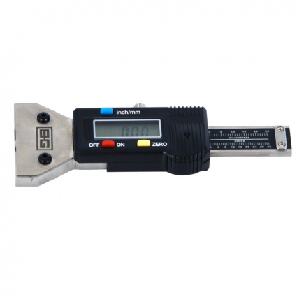 B-G - Digital Tyre Tread Depth Gauge with Case