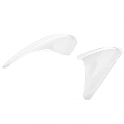 Bell HP7 Clear Side Air Intakes 2 Piece