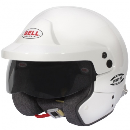 Bell Mag 10 Pro Open Face Helmet White