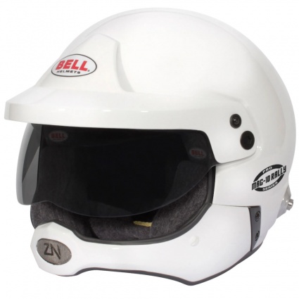 Bell Mag 10 Rally Pro Open Face Helmet White