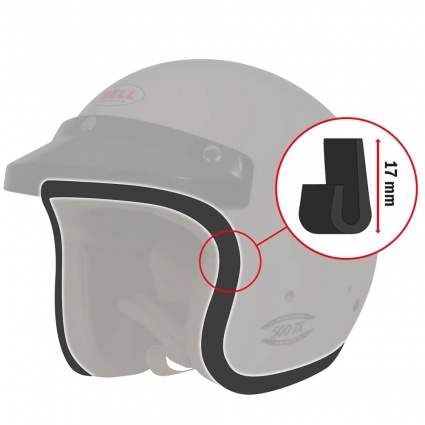 Bell Rubber Edge Trim For 500 TX Classic Helmet