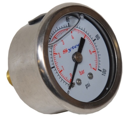 Sytec Boost Valve Pressure Gauge