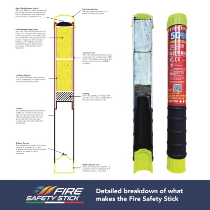 Fire Safety Stick Hand Held Fire Extinguisher