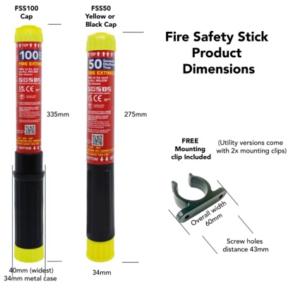 Fire Safety Stick Hand Held Fire Extinguisher