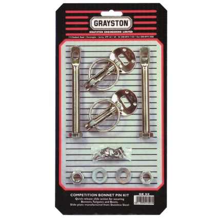 Grayston Stainless Bonnet Pin Kit