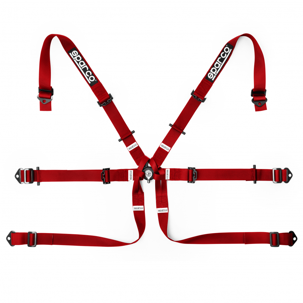 Sparco 04819H2 Harness | Sparco 6 Point Harness | Formula Harness | FIA ...