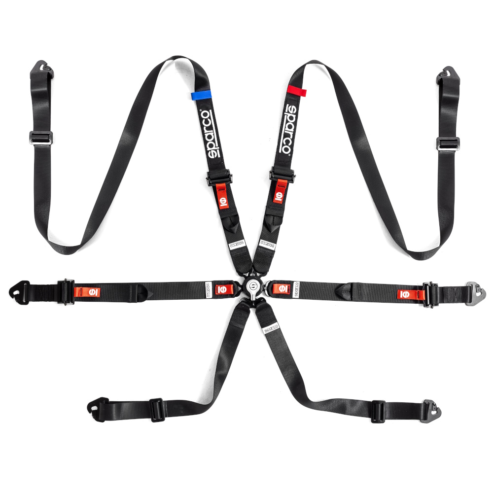 Sparco Pro H-9 - 6 Point Harness