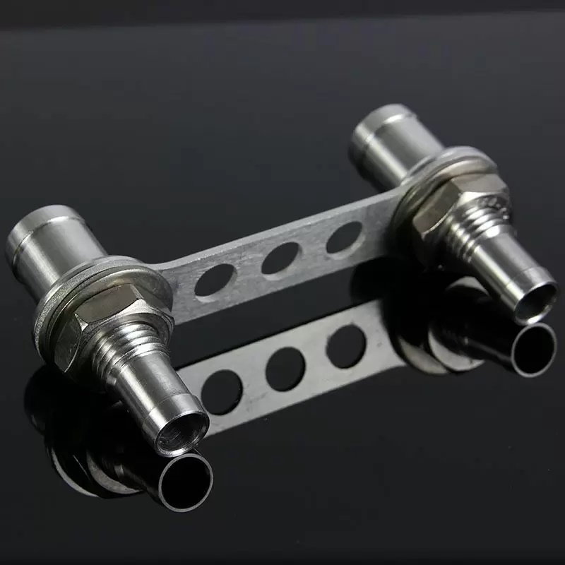 T7 Twin 1/2'' to 3/4'' Push-On Male-Male Bulkhead Adaptor