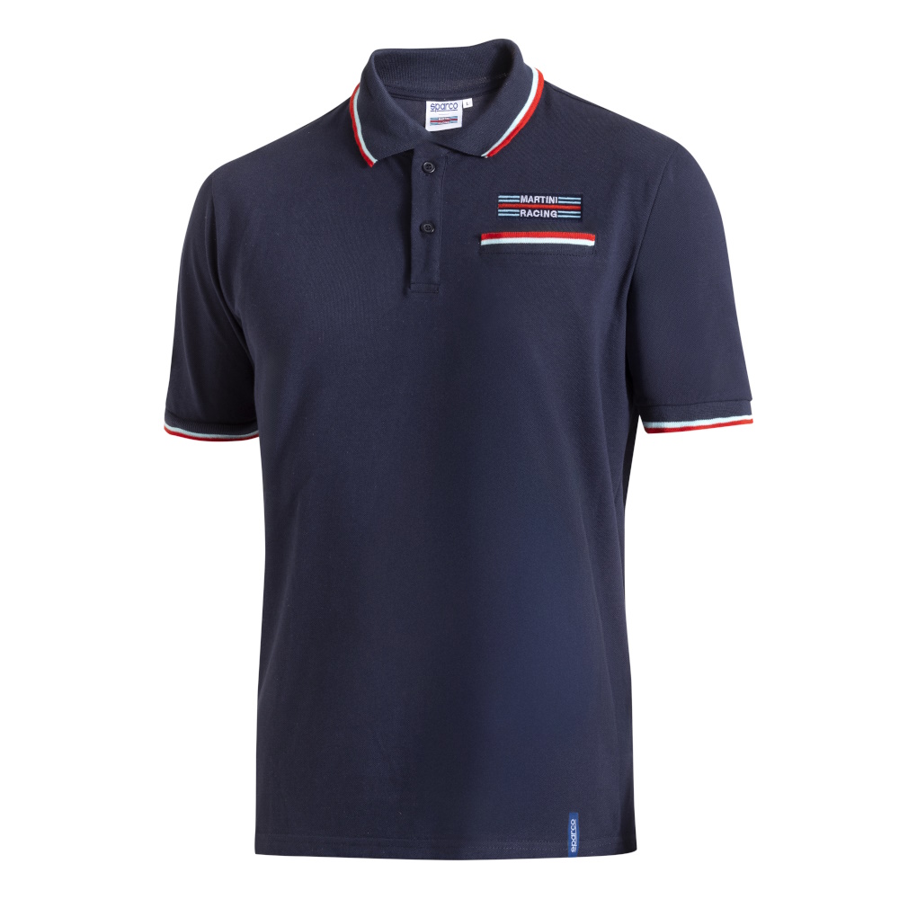 Sparco Martini Racing Pocket Polo Shirt