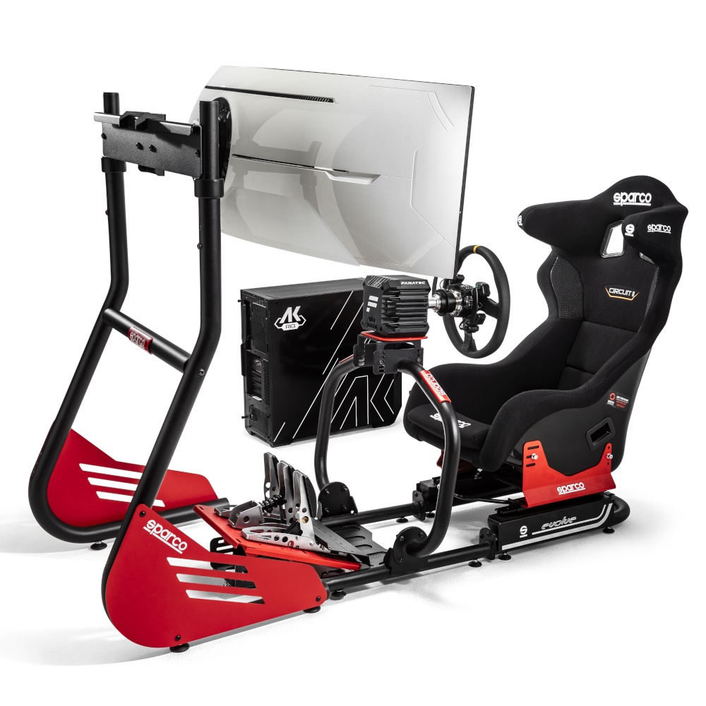 Sparco Evolve GT-R Rig II Complete Sim Racing Simulator