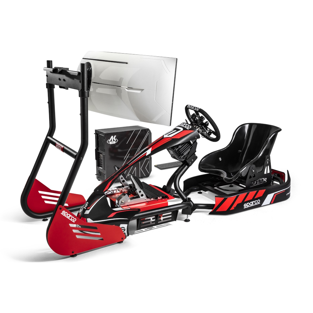 Sparco Evolve Pro Kart Rig II Complete Sim Racing Simulator