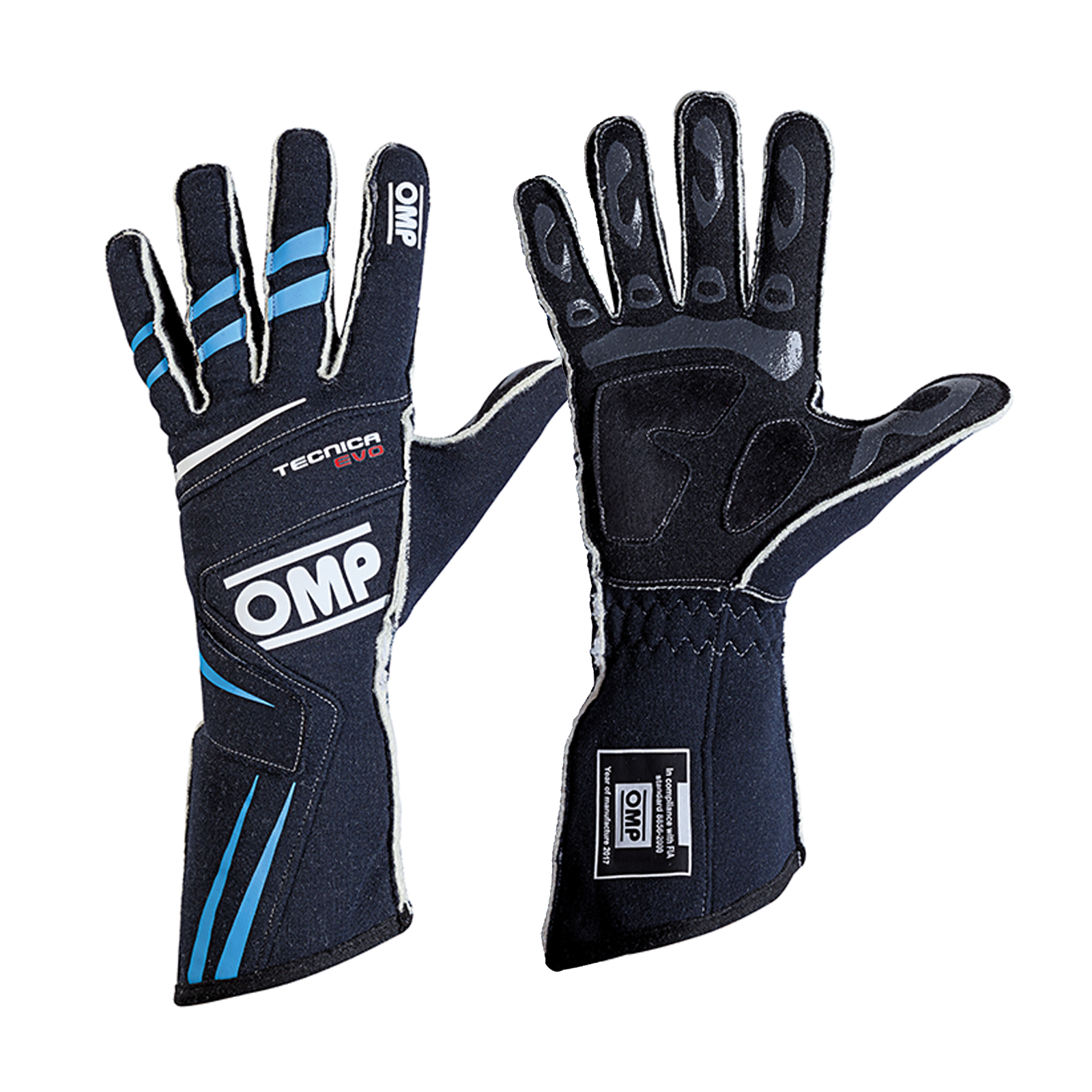 OMP Tecnica Evo Race Gloves | FIA 8856-2000 Approved Race Gloves | OMP ...