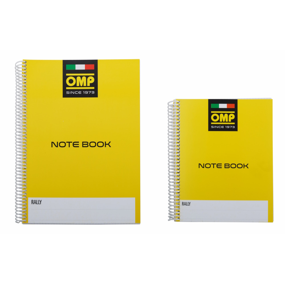 OMP Co-Drivers A4 Pace Note Pad