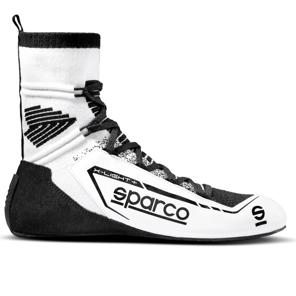 Sparco X-Light + Race Boots White / Black - Clearance