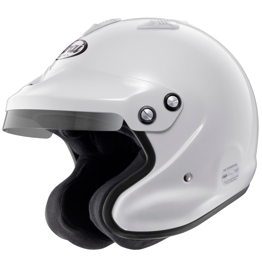 Arai GP-J3 White Helmet