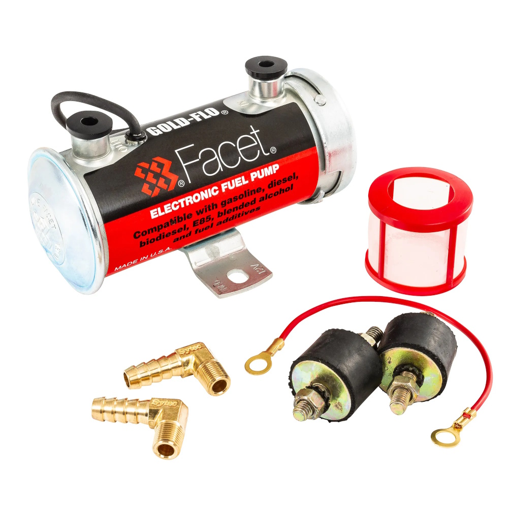 Facet 480530-K Silver Top Competition Fuel Pump Kit