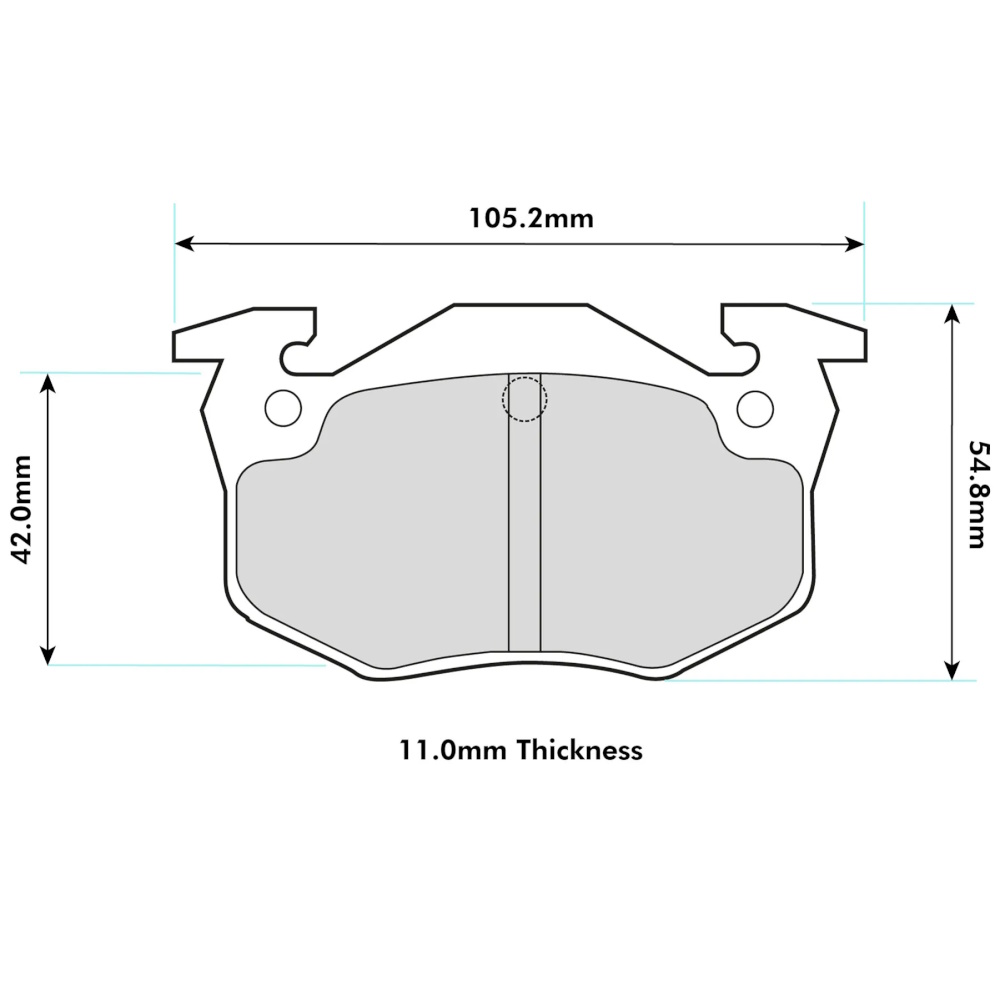 Ferodo FCP558R DS3000 Brake Pads