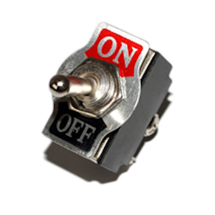 Grayston Flash/off toggle switch