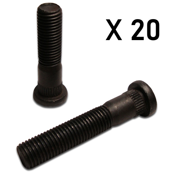 Grayston M12 x 1.50 Ford Wheel Stud 63mm Long (Pack of 20)