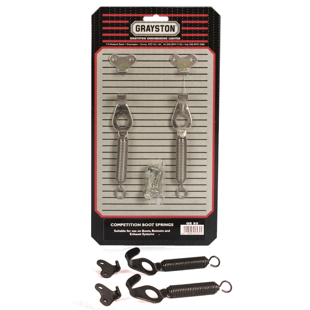 Grayston Stainless Boot Springs