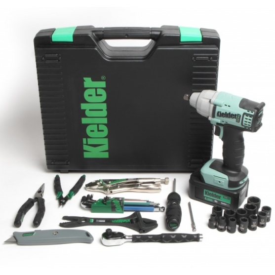 Kielder 3/8 IMPACT WRENCH 30PCS TECH KIT