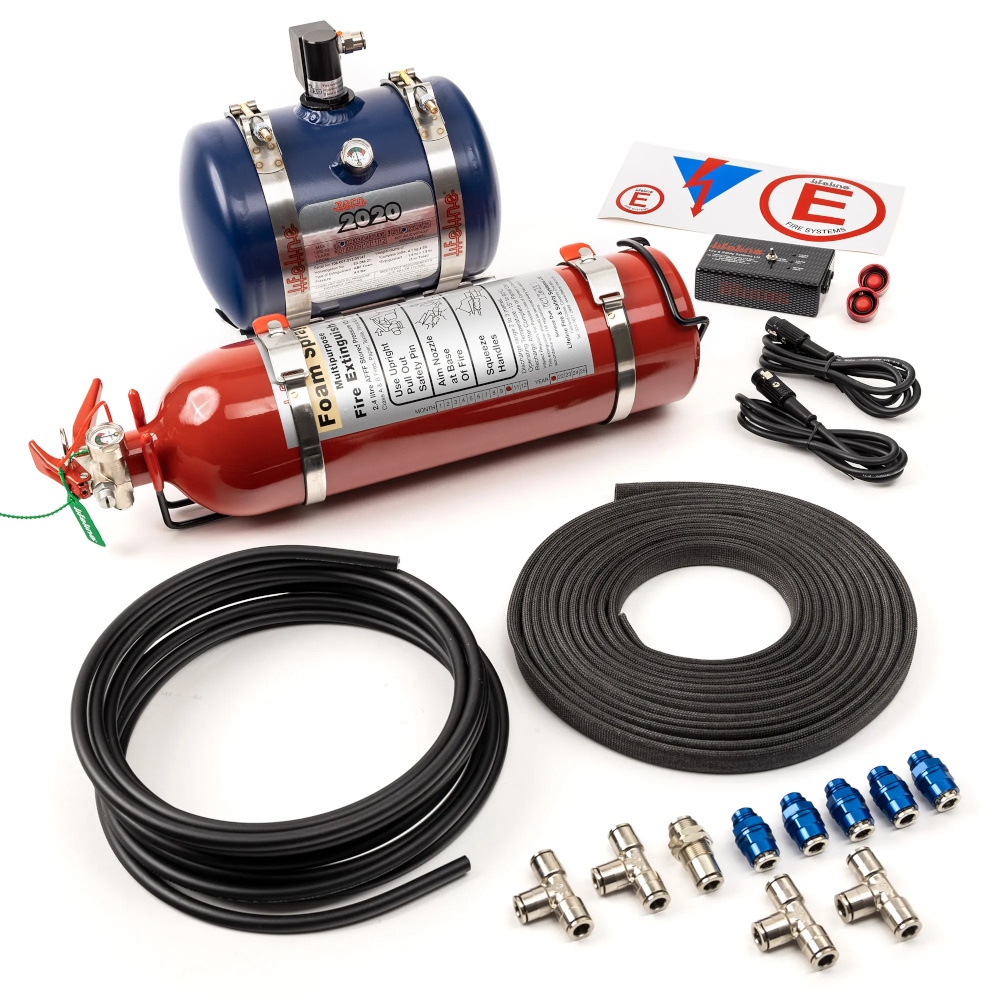 Lifeline Rally Pack - Zero 2020 Electric & 2.4ltr AFFF Hand Held - Un-Pressurised