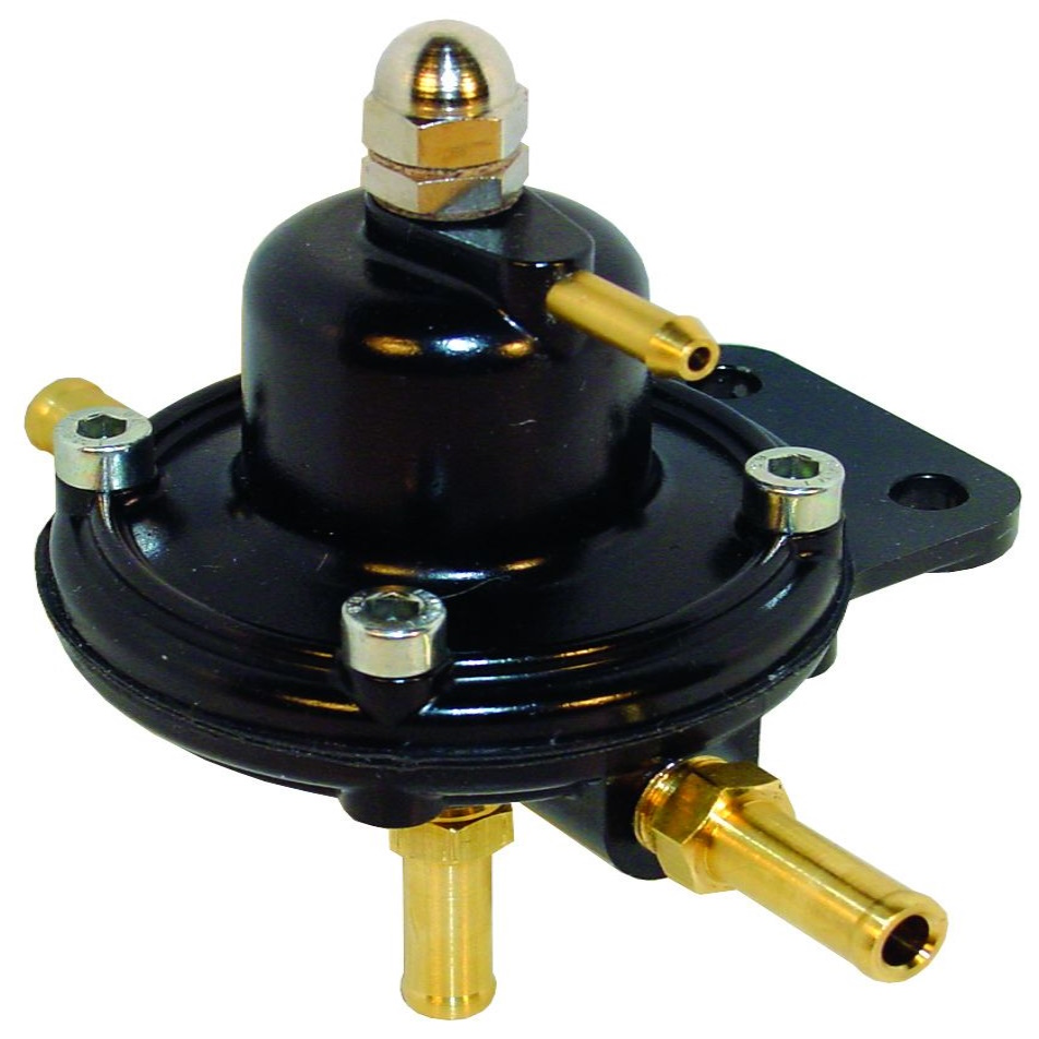 Malpassi Fuel Pressure Regulator Single Outlet with Vacuum