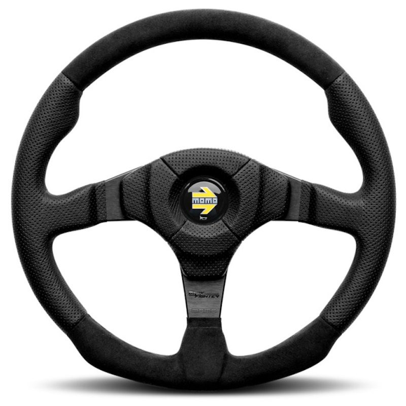 MOMO Dark Fighter Steering Wheel