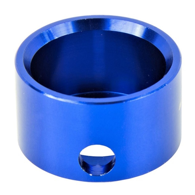 Motamec Alloy Push Button Bezel - Safety Switch Guard Blue