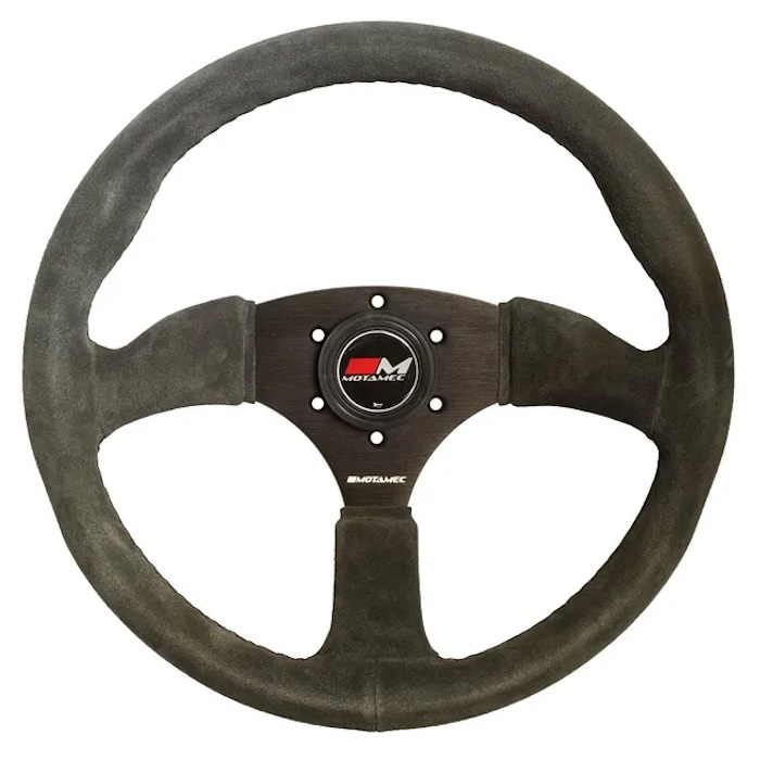 Motamec Semi Dish Steering Wheel 350mm - Grey