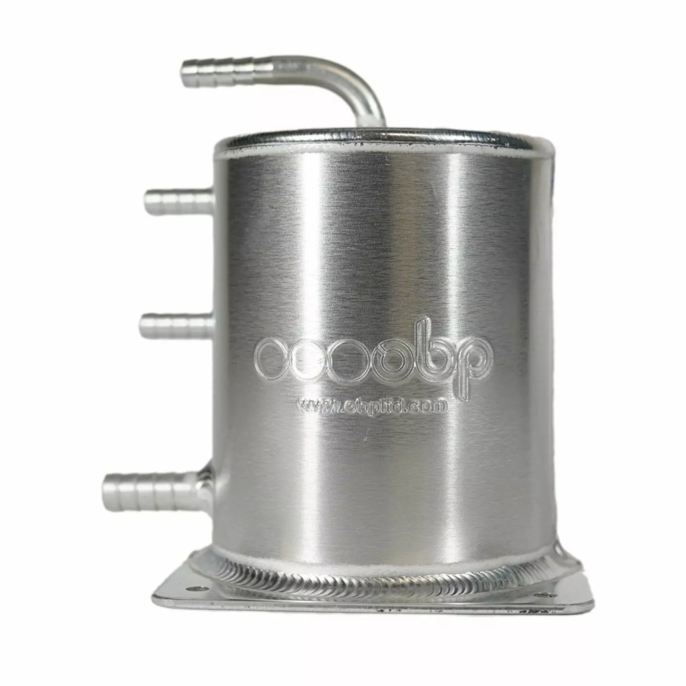 OBP 1ltr Base Mounted Aluminium Swirl Pot