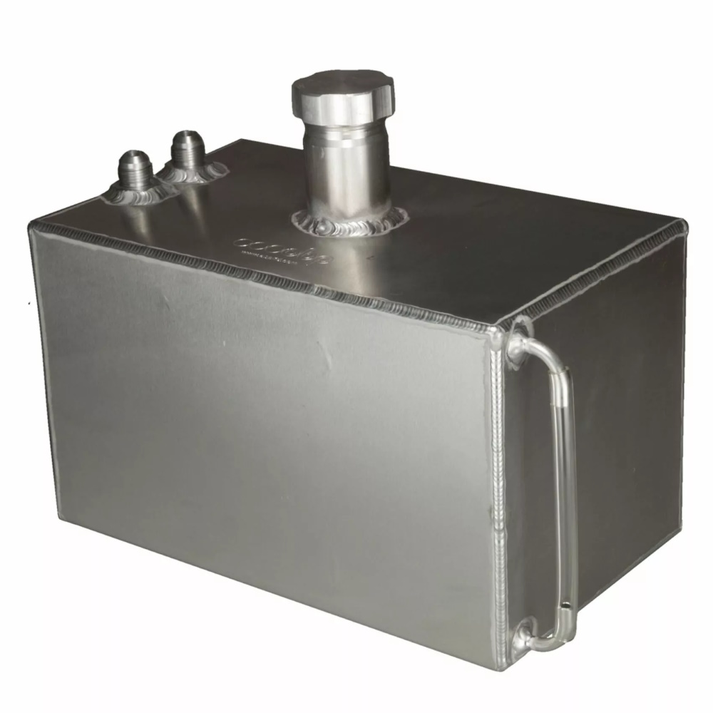 OBP 2 Gallon Square Aluminium JIC Fuel Tank