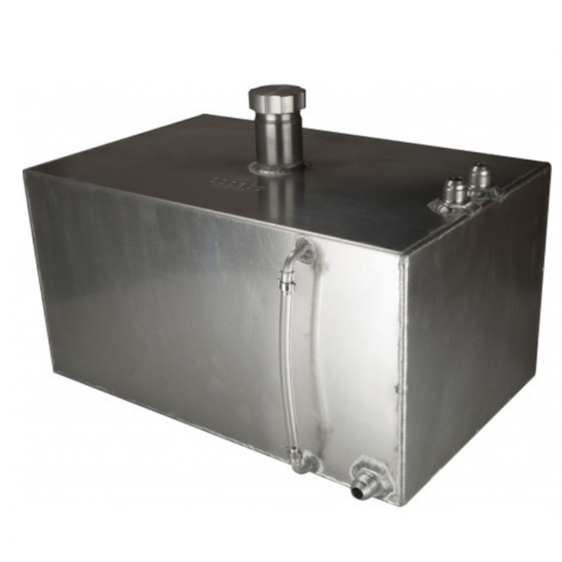 OBP 6 Gallon Square Aluminium JIC Fuel Tank