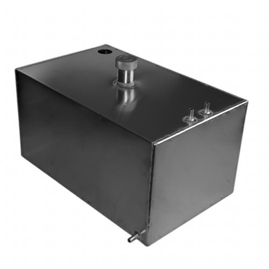 OBP 8 Gallon Square Aluminium Fuel Tank with Sender Hole