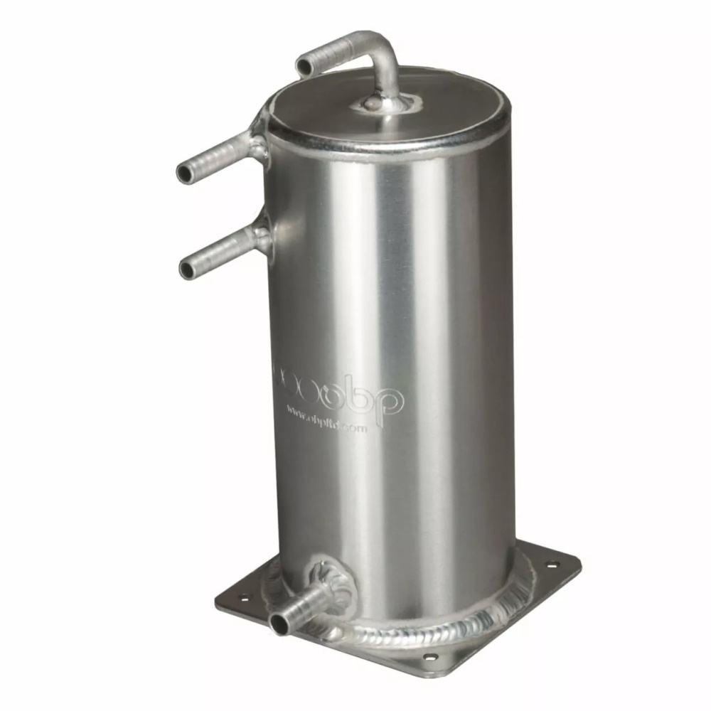 OBP 1.5ltr Base Mounted Aluminium Swirl Pot