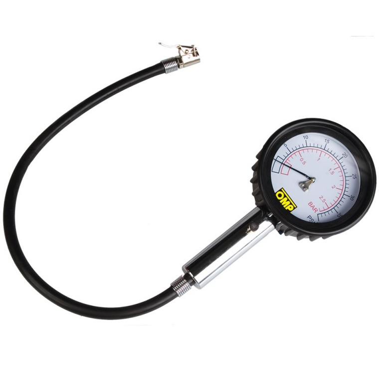 OMP Analogue Tyre Pressure Gauge