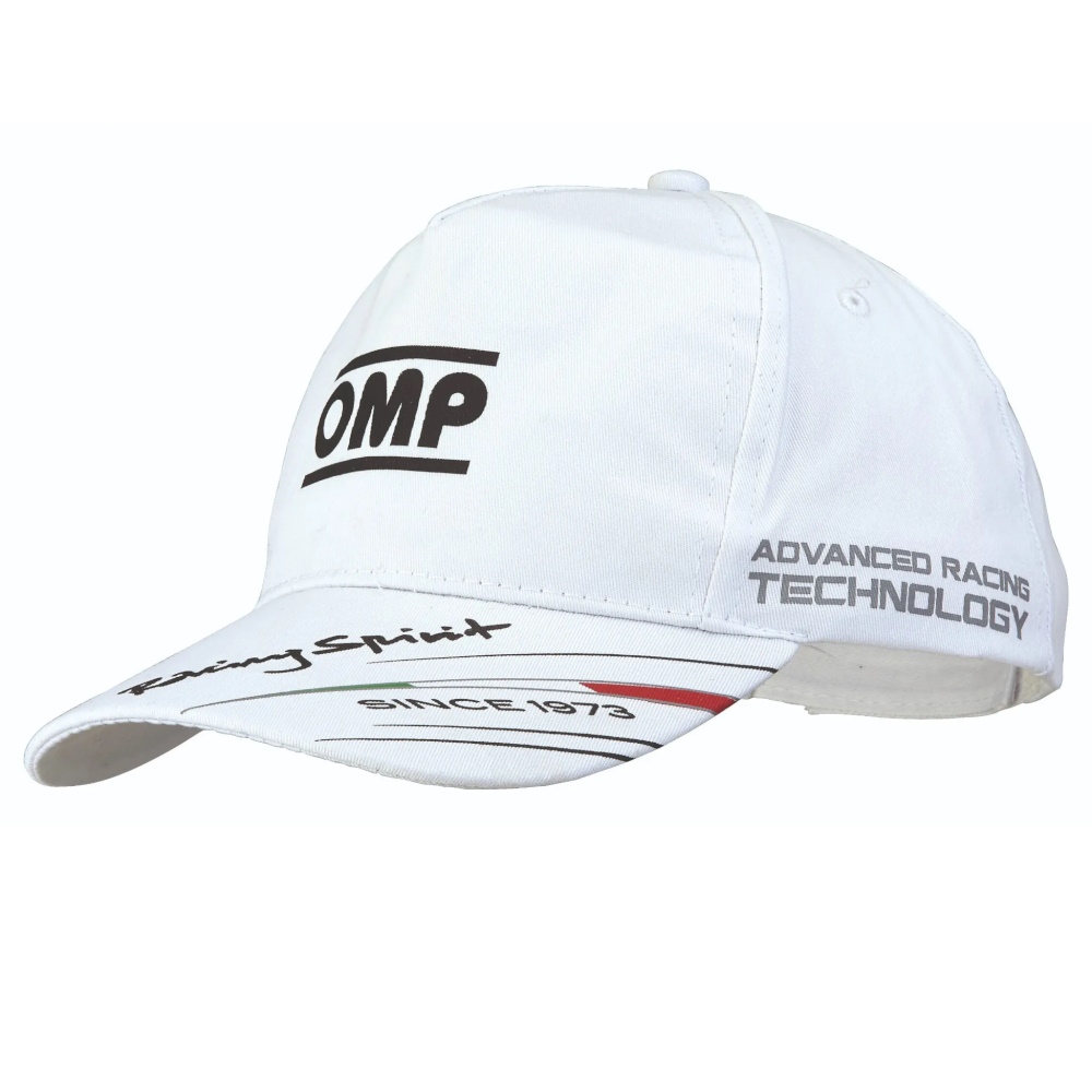 OMP Baseball Cap White